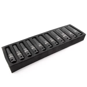 KWT-126 1/2" 11pc Deep Impact Socket Set (In Foam)